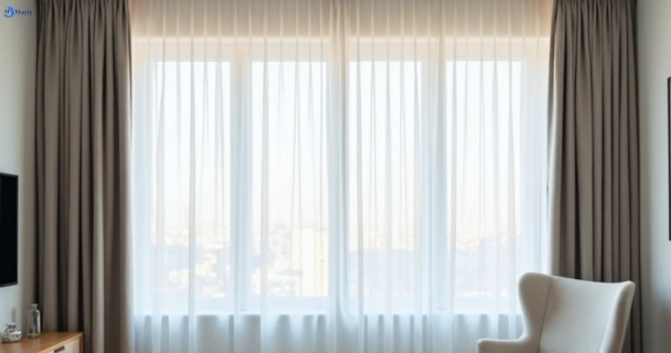 Freshly steam cleaned curtains in berala-nsw QLD